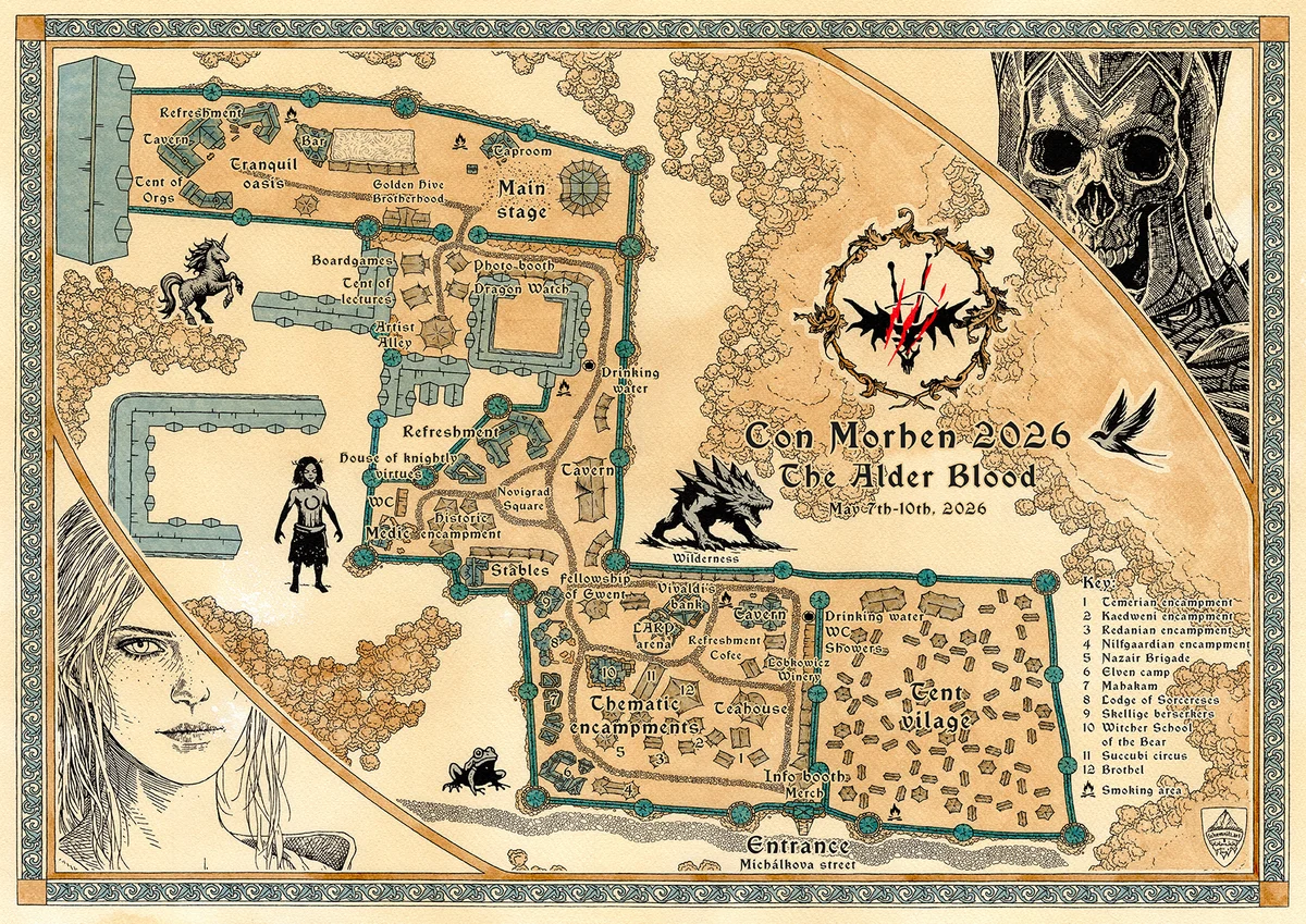 Con Morhen 2026 Venue Map